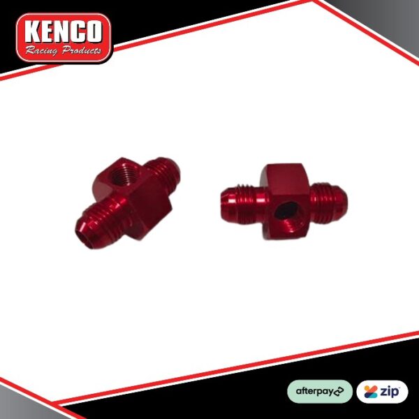 Kenco AN 6 nipple with 1/8" port