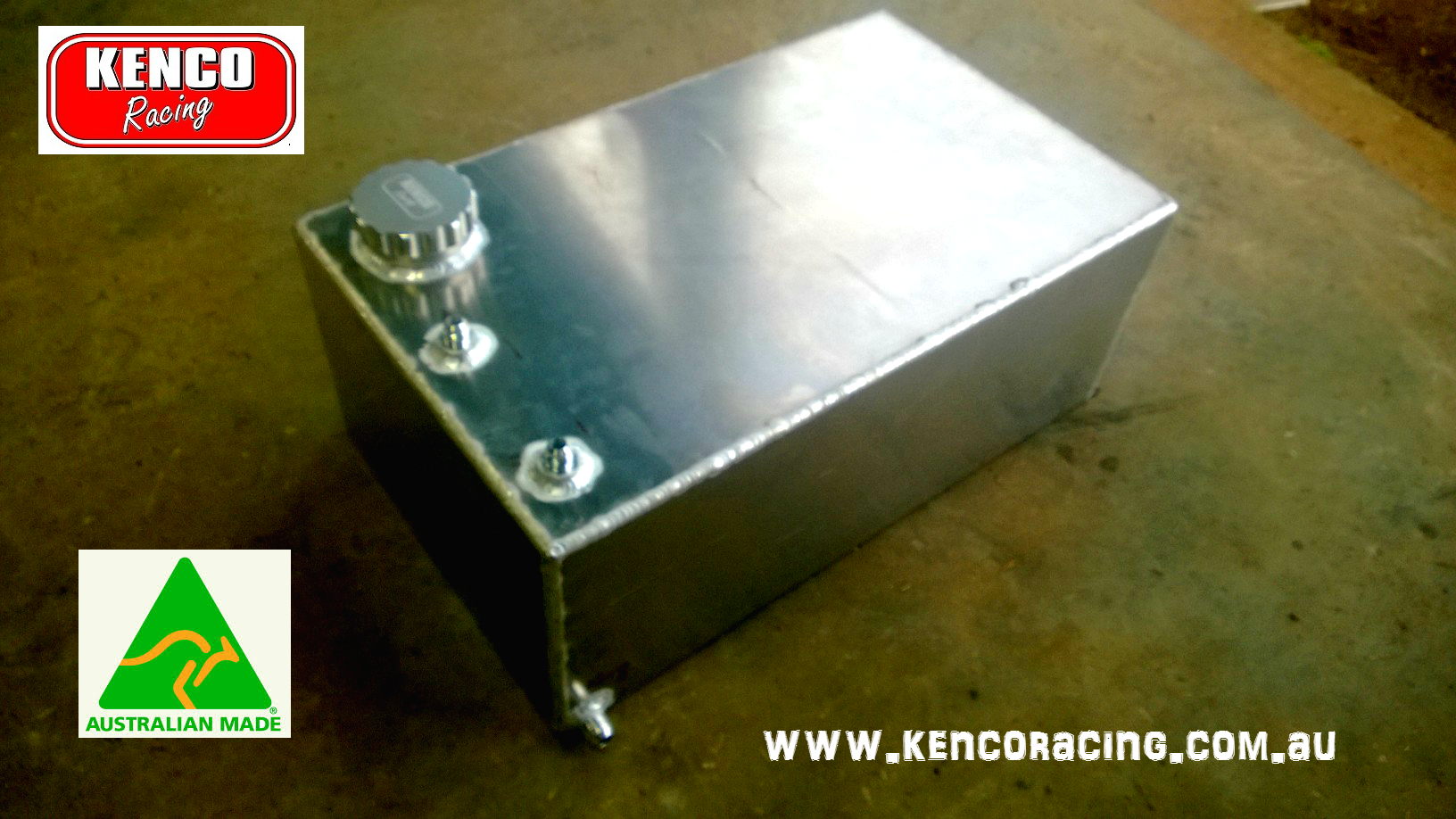 Kenco 30 Litre Aluminium Alloy 3mm Fuel Tank / Cell Aus Made