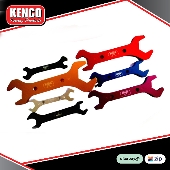 Kenco AN Fitting Aluminium Spanner Set Kit
