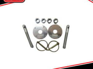 Kenco Bonnet Nut and Washer Set Silver