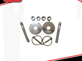Kenco Bonnet Nut and Washer Set Silver