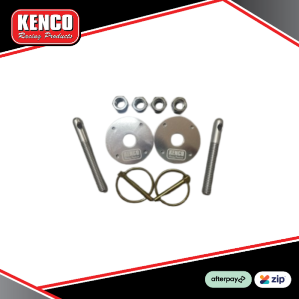 Kenco Bonnet Nut and Washer Set Silver