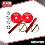 Kenco Bonnet Pin and Washer Red