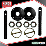 Kenco Bonnet Pins and Washers Kit - Black