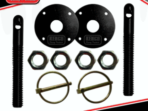 Kenco Bonnet Pins and Washers Kit - Black