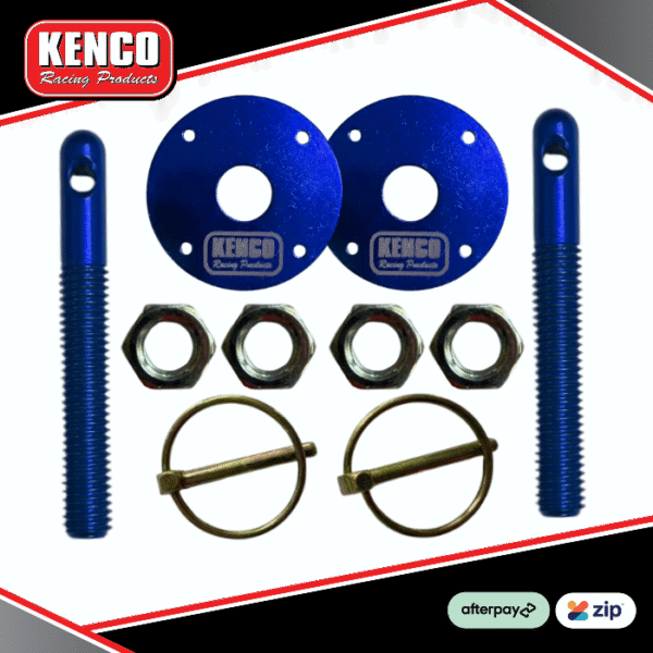 Kenco Bonnet Pins and Washers Kit - Blue