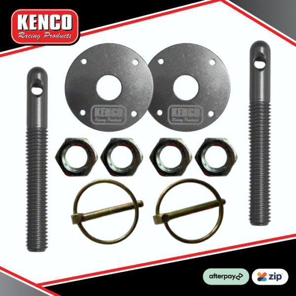 Kenco Bonnet Pins and Washers Kit - Silver Kenco Bonnet Pins and Washers Kit - Silver