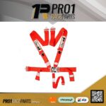 Pro1 3' Harness Red