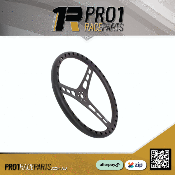 Joes Racing 15in Lightweight Steering Wheel - Black
