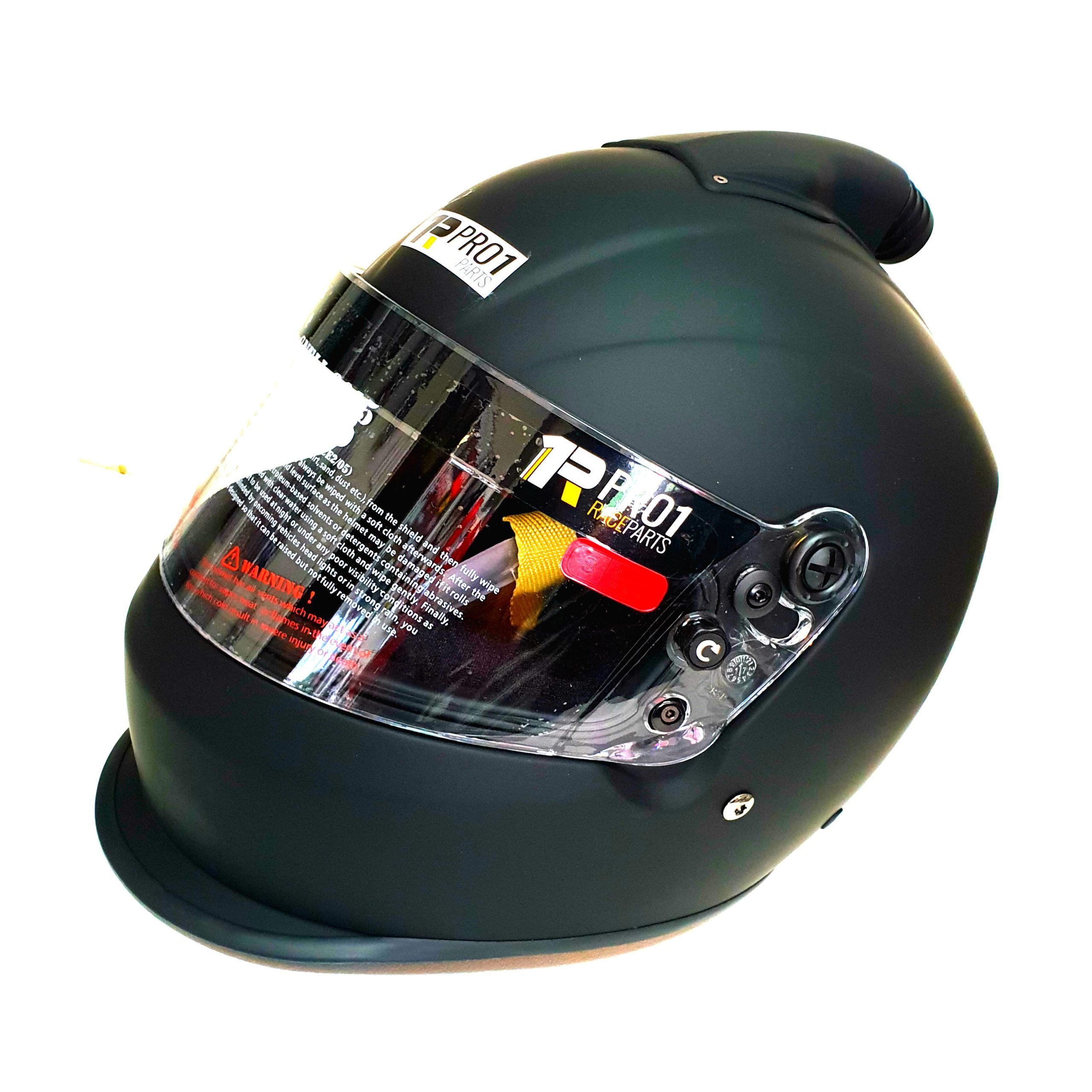 Snell Helmet Top Air Flat Black Drag Speedway