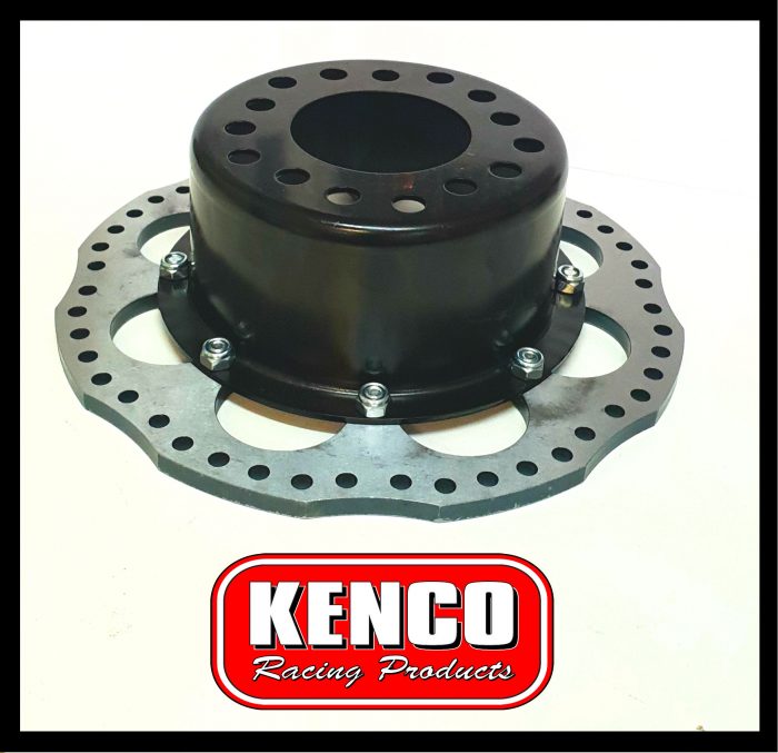 Racing Lightweight Steel Brake Hat and Rotor Kit Speedway Drag Car