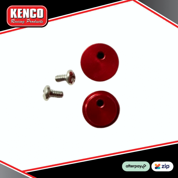 Kenco Racing Aluminium Tear-Off Posts - RED