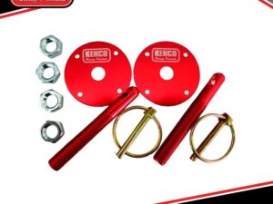 Kenco Bonnet Pin and Washer Red