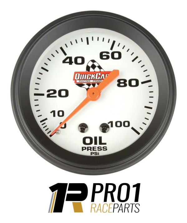 Oil Pressure Gauge 2 5/8" Quickcar Autometer Speedway