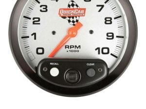5" Tacho Tachometer Qucicar Autometer Speedway Drag Street Rally