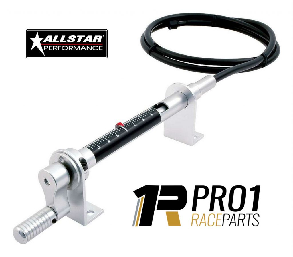 Allstar Brake Bias Adjuster, Short, Remote suit Wilwood Kenco Tilton