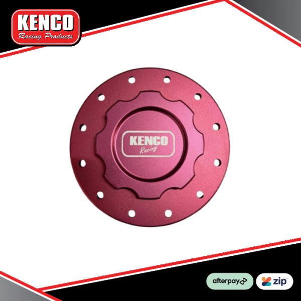 Kenco Screw-On Replacement Cap - Anodized Red - 12 Bolt