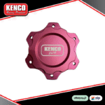 Kenco Screw-On Replacement Cap - Anodized Red - 6 Bolt