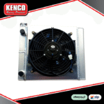 Kenco Modlite Double Pass Aluminium Radiator - CHROME