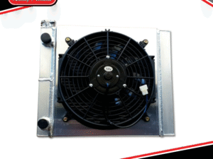 Kenco Modlite Double Pass Aluminium Radiator - CHROME