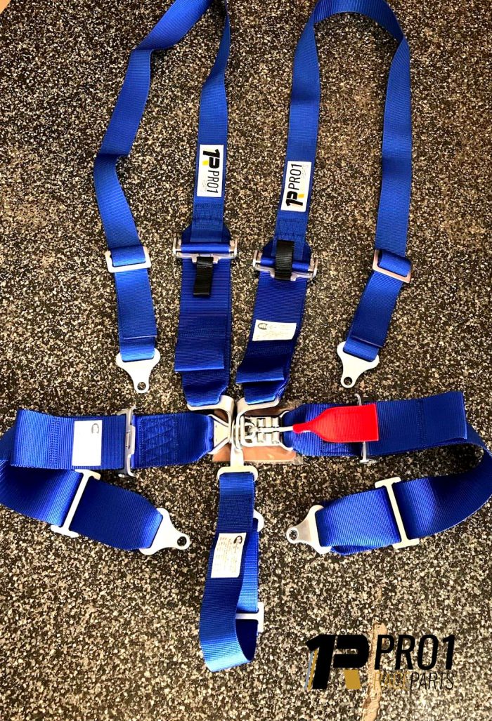 Pro1 SFi 5 Point Racing Race Harness 3" with 2" Shoulder Straps for