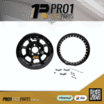 AMCA Aero Beadlock Steel Race Wheels | Black | 4in Backspace