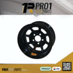 AMCA Aero Steel Race Wheels | Black | 4in Backspace