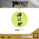 Dirt Defender Fluro Yellow Plastic Mud Cover - 15in Universal Kit