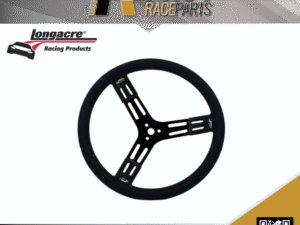 Longacre 15in Soft Grip Steering Wheel | Black