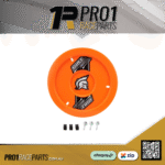 Dirt Defender Fluro Orange Plastic Mud Cover - 15in Universal Kit