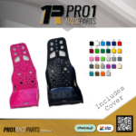 Pro1 coloured Aluminium Race Seat w Cover