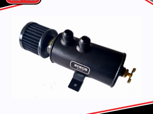 Kenco Catch Can Breather Black AN Fittings and Filter