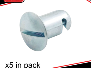 5 x Kenco DZUS Quarter Turn 7-16in x .500in Long Dome Head