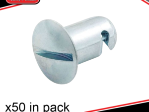50 x Kenco DZUS Quarter Turn 5-16in x .500in Long Dome Head