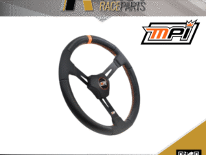 MPI 15in Soft Grip Aluminium Steering Wheel