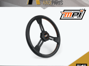 MPI 15in Soft Grip Aluminium Steering Wheel - Open Wheel