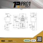 Pro1 Wilwood Electric Brake Shut Off Valve Diagram