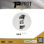 Dirt Defender White Plastic Mud Cover - 15in Universal Kit