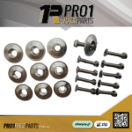 Pro1 Bumper Fender Bolts Speedway Silver