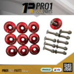 Pro1 Bumper Fender Bolts Red