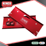 Kenco Toe out set up plates Red Aluminium