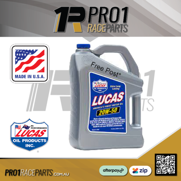 Pro1 Lucas Plus 20w50 Engine Oil 5 Litres