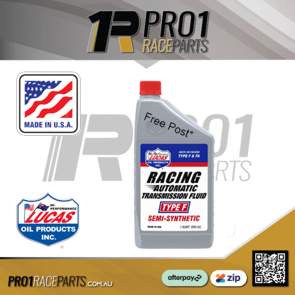 Pro1 Lucas Racing Automatic Transmission Fluid Type F Semi Synthetic