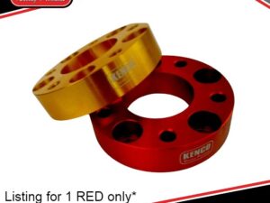 35mm Ford 5x114.3mm PCD Wheel Spacer Red | Free Post*