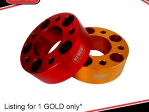 50mm Ford 5x114.3mm PCD Wheel Spacer Gold | Free Post*