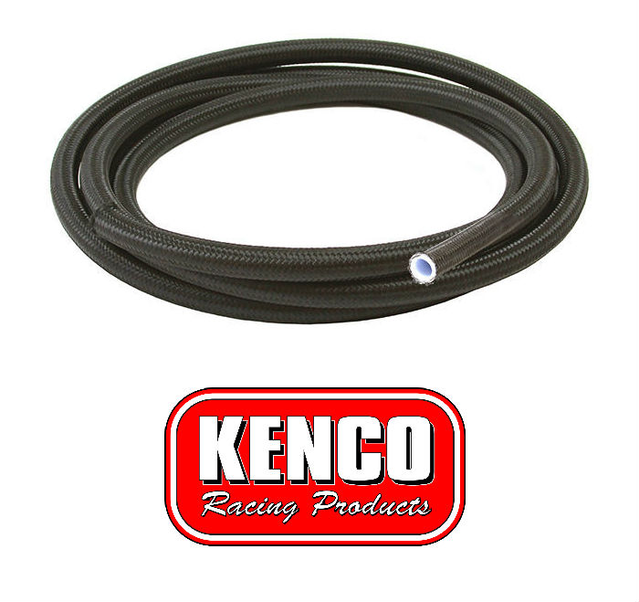 Kenco Dash AN 10 PTFE Nylon Hose | Black Braided | 250 Series | Per Metre | Free Post*