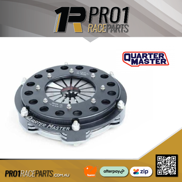 Quarter Master 5.5" Lightweight Clutch Kit | V Drive | Twin Plate | 26 Spline Free Post*