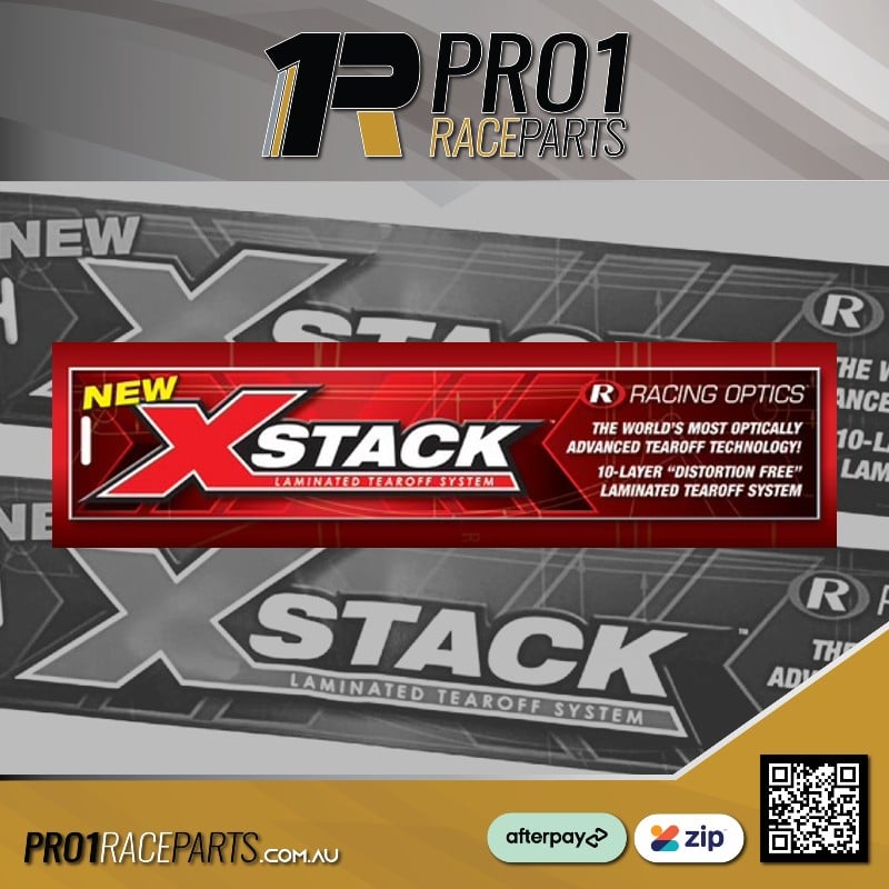 Xstack Laminated Tear Offs 11 1/2" / 11.500" | 10201C | FREE POST* Simpson: Voyager, Side Pro Elite / Universal Straight