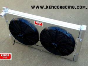 Kenco Big Boy Double Pass Aluminium Radiator and SPAL Fans