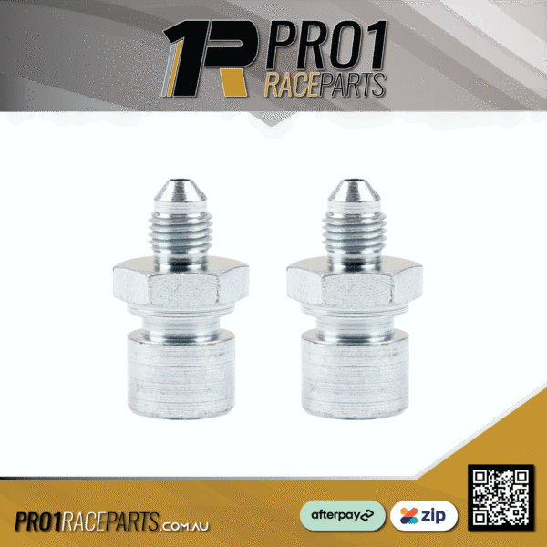 Allstar Brake Line Adapters AN 3 - 3-16in Inverted Flare - 2 Pack Allstar Brake Line Adapters AN 3 - 3-16in Inverted Flare - 2 Pack